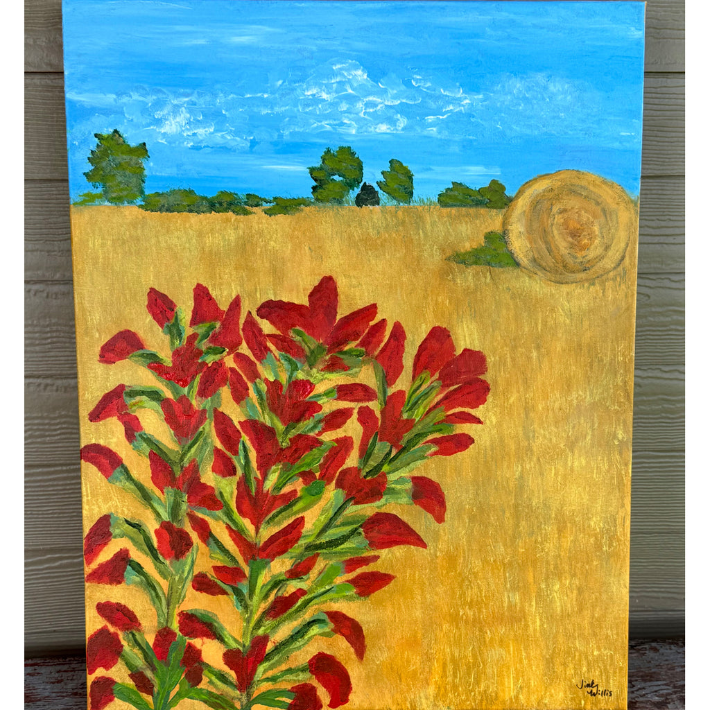 Red Paintbrush - Original