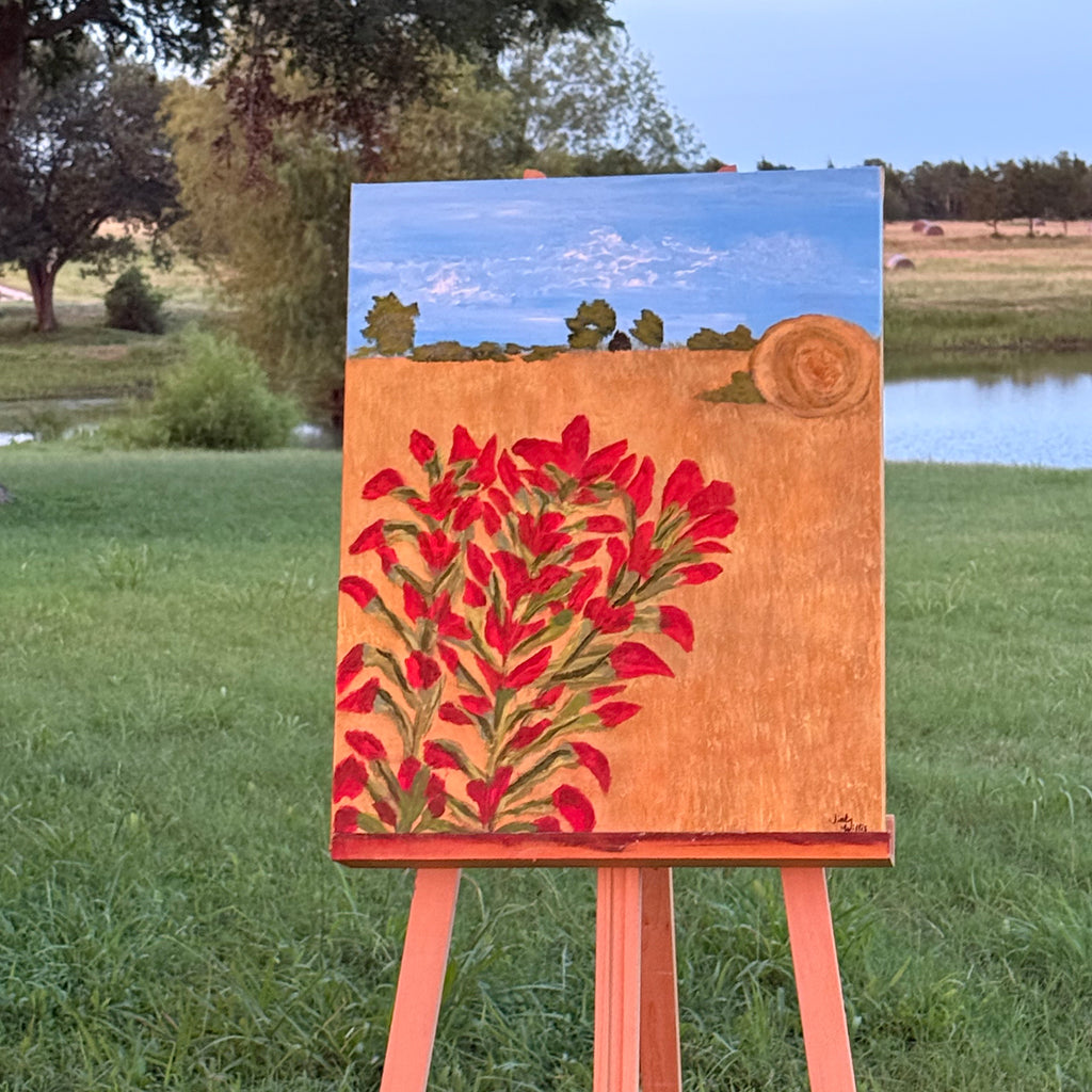 Red Paintbrush - Original