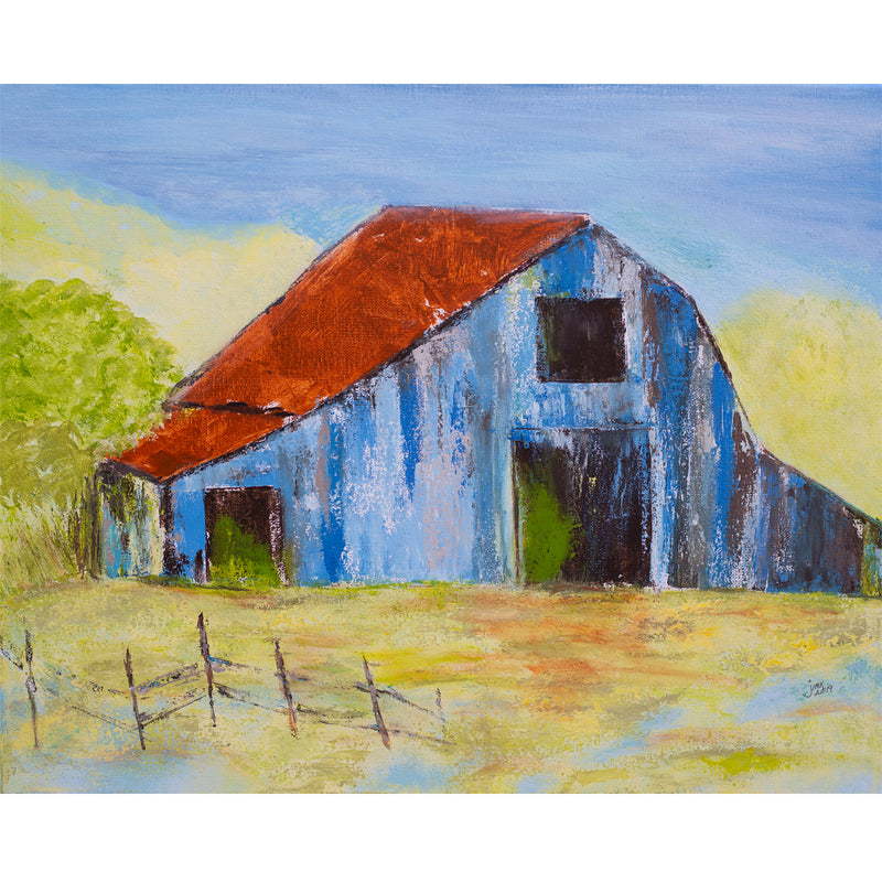 Blue Farrow Barn I